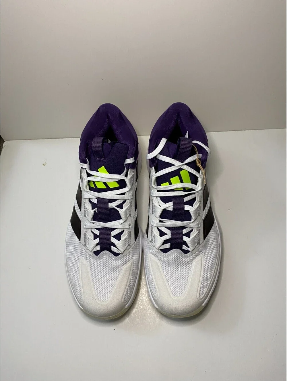 Adidas Court Stabil JH5163 Mens Sneaker 8 White Aurora Indoor Volleyball Shoes